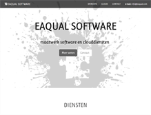 Tablet Screenshot of eaqual.com